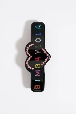 Mujer BIMBA Y LOLA Accesorios Pelo<Horquilla Resina Logo Negra