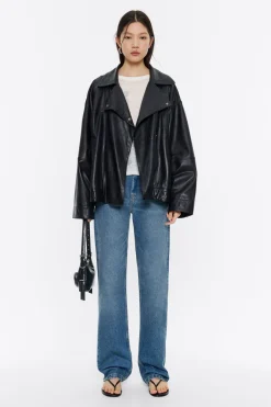 Mujer BIMBA Y LOLA Punto<Jersey Manga Abullonada Birds Marfil