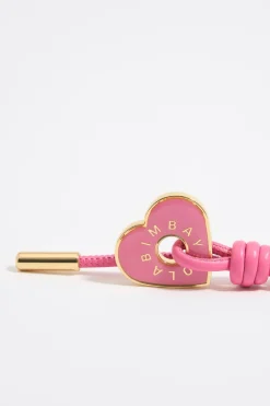 Mujer BIMBA Y LOLA Llaveros<Llavero Corazon Rosa