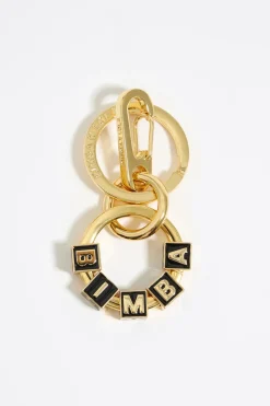 Mujer BIMBA Y LOLA Llaveros<Llavero Dados Dorado