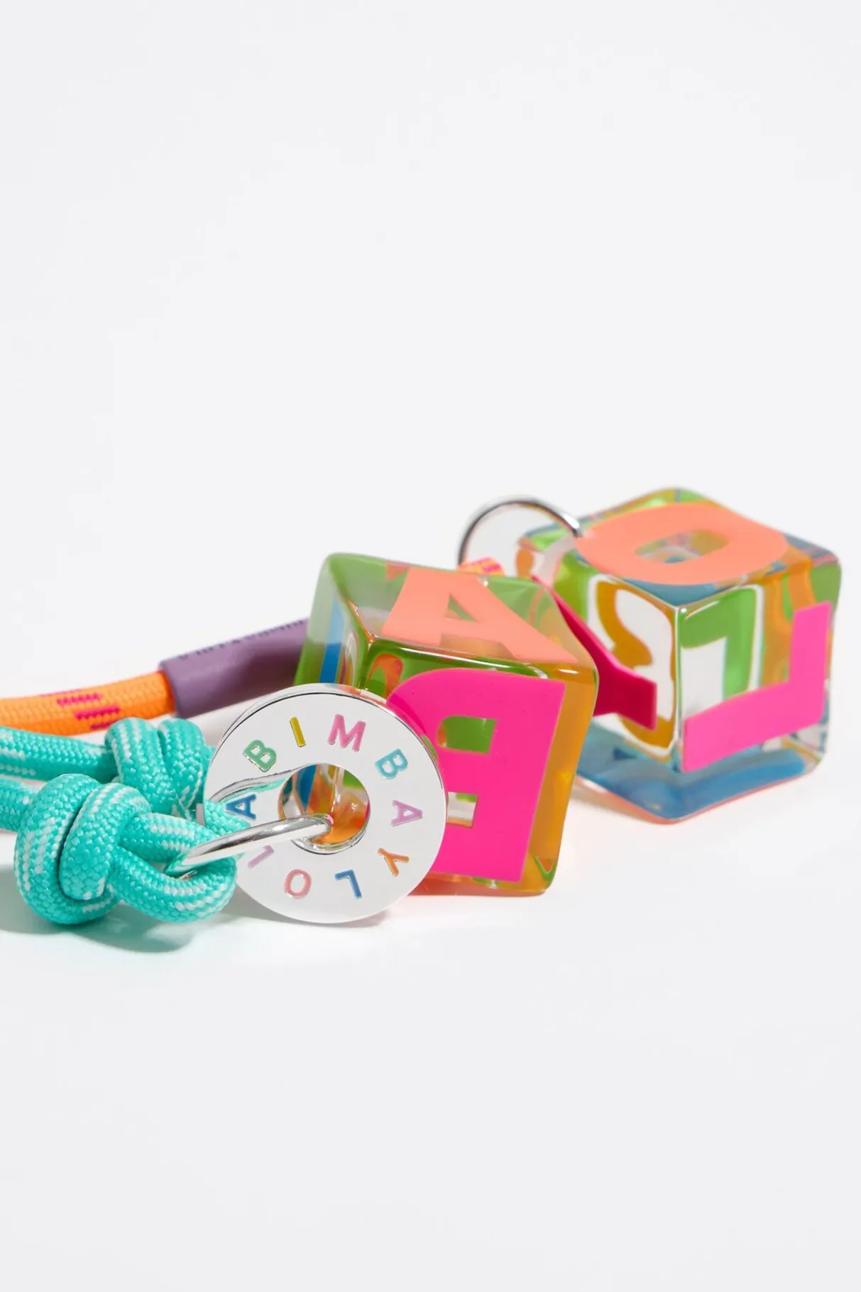 Mujer BIMBA Y LOLA Llaveros<Llavero Dados Resina Aguamarina