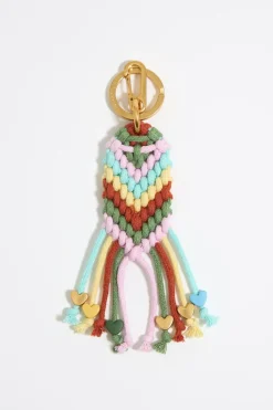 Mujer BIMBA Y LOLA Llaveros<Llavero Trenzado Rosa