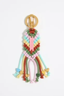 Mujer BIMBA Y LOLA Llaveros<Llavero Trenzado Rosa