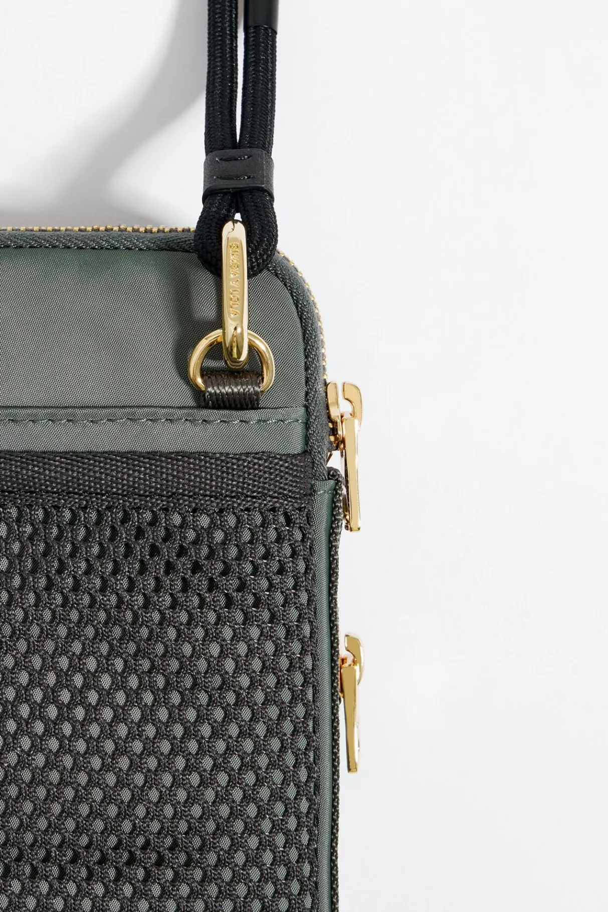 Mujer BIMBA Y LOLA Nylon<Minibolso Rectangular Gris Verdoso