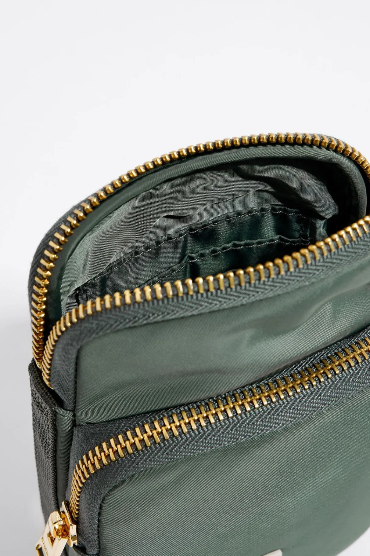 Mujer BIMBA Y LOLA Nylon<Minibolso Rectangular Gris Verdoso