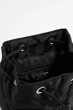 Mujer BIMBA Y LOLA Bolsos Nylon<Mochila Pequena Nylon Acolchada Negra