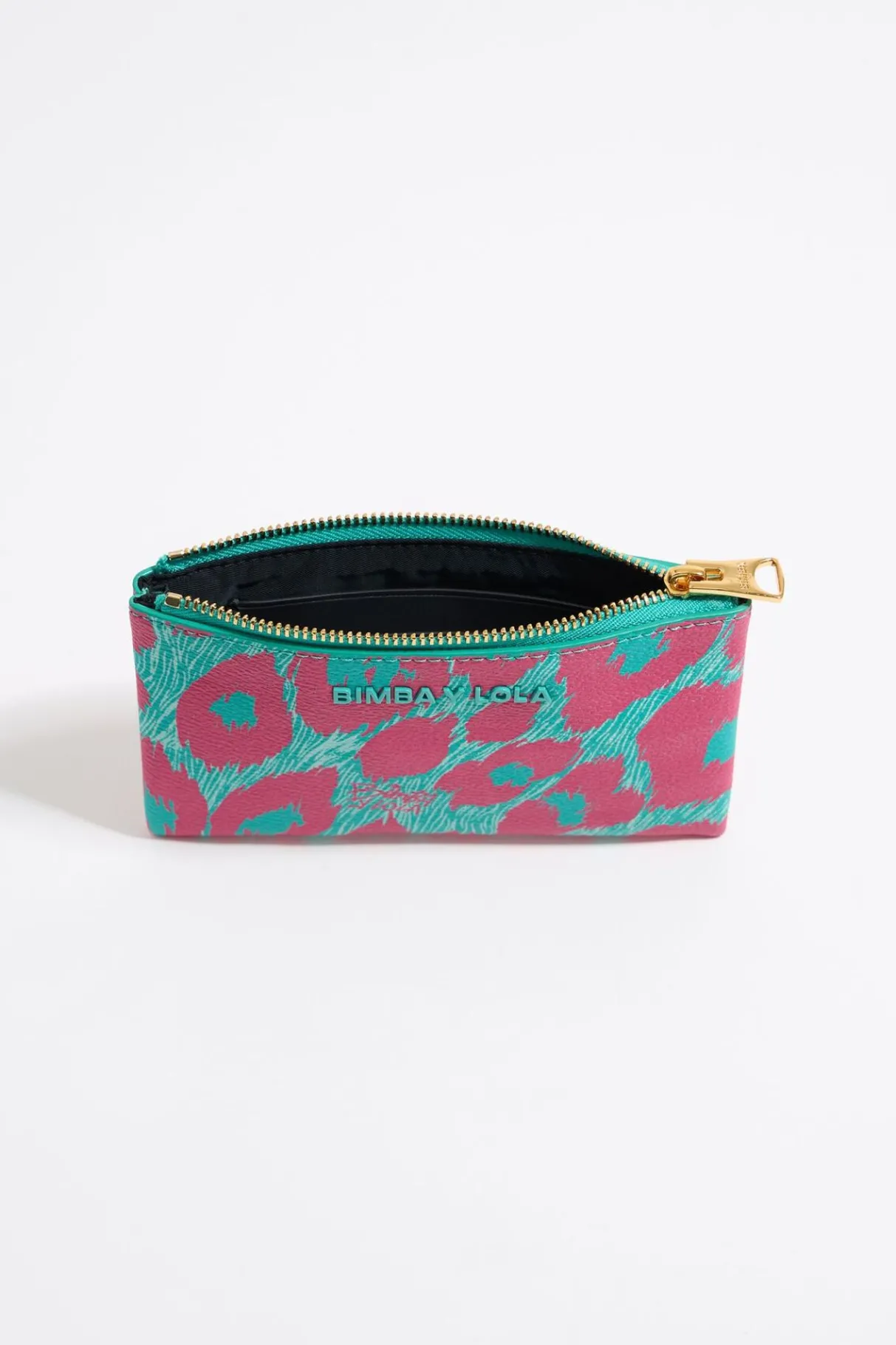 Mujer BIMBA Y LOLA Carteras Y Monederos<Monedero Leopard Turquesa