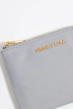Mujer BIMBA Y LOLA Nylon<Monedero Nylon Lila Empolvado