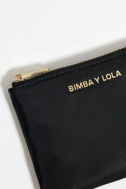 Mujer BIMBA Y LOLA Nylon<Monedero Nylon Negro