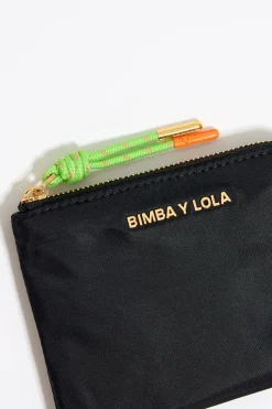 Mujer BIMBA Y LOLA Nylon<Monedero Nylon Negro