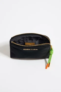 Mujer BIMBA Y LOLA Nylon<Monedero Nylon Negro