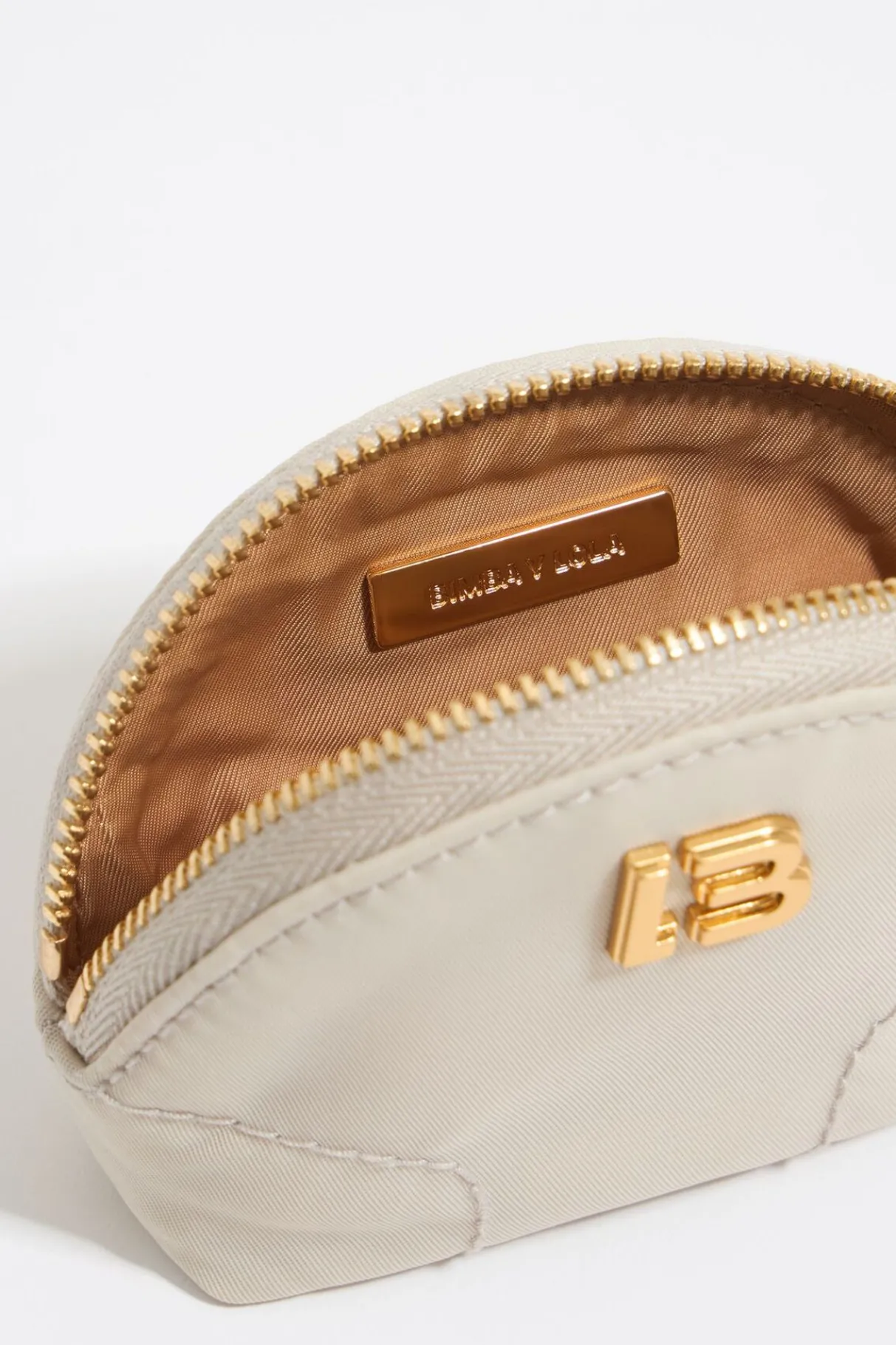 Mujer BIMBA Y LOLA Nylon<Monedero Nylon Piedra