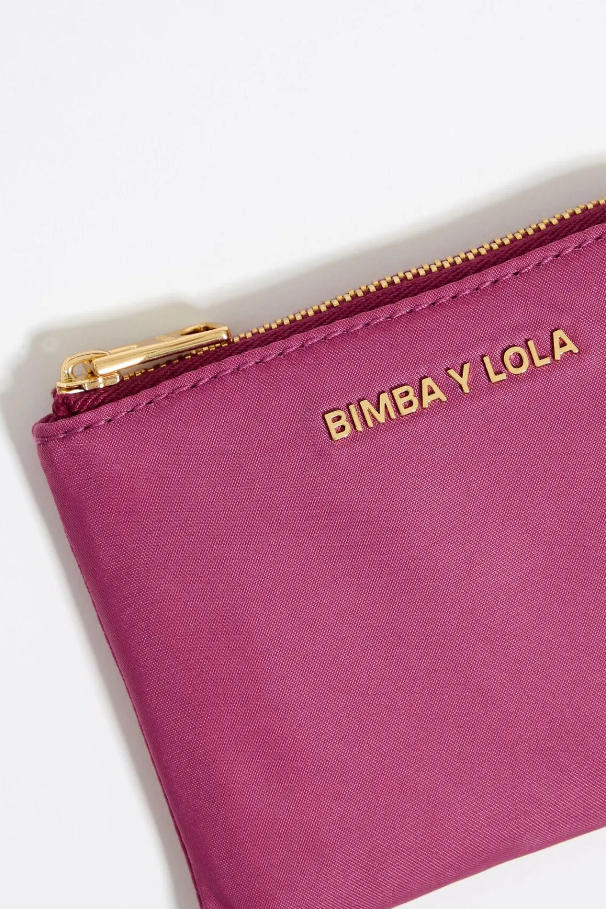 Mujer BIMBA Y LOLA Nylon<Monedero Nylon Rosa Oscuro