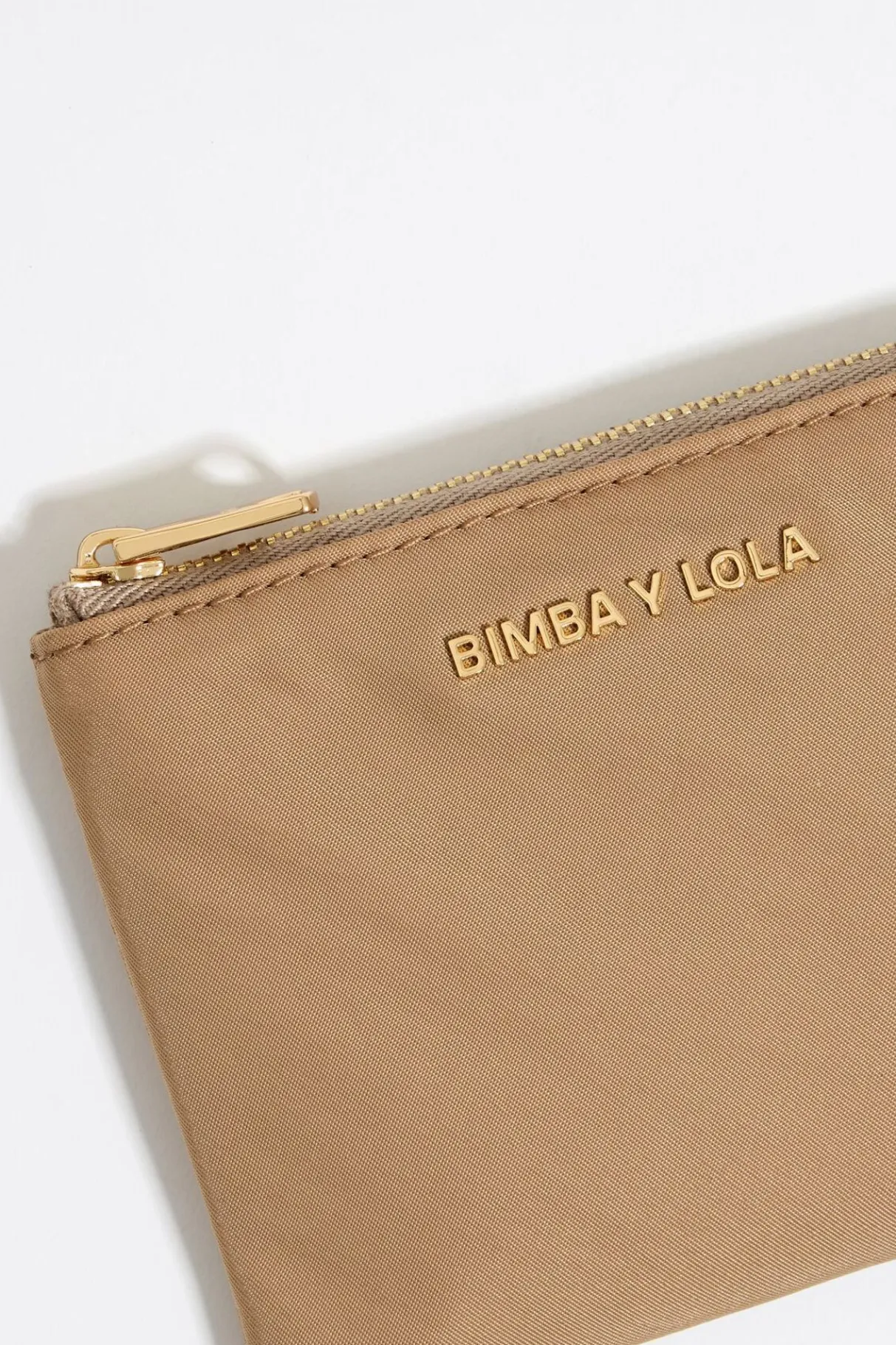 Mujer BIMBA Y LOLA Nylon<Monedero Nylon Tostado