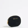 Mujer BIMBA Y LOLA Nylon<Monedero Ovalado Nylon Negro