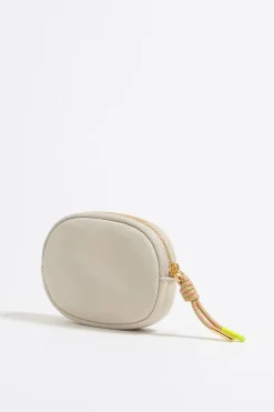 Mujer BIMBA Y LOLA Nylon<Monedero Ovalado Nylon Piedra