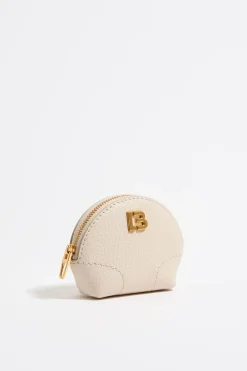 Mujer BIMBA Y LOLA Piel<Monedero Piel Blanco Roto