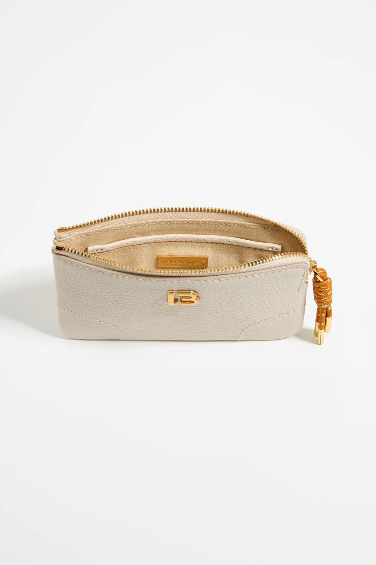 Mujer BIMBA Y LOLA Piel<Monedero Piel Blanco Roto