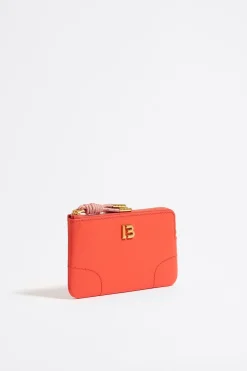 Mujer BIMBA Y LOLA Piel<Monedero Piel Coral