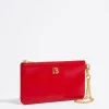 Mujer BIMBA Y LOLA Piel<Monedero Piel Rojo