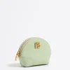 Mujer BIMBA Y LOLA Piel<Monedero Piel Verde Pastel