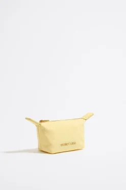 Mujer BIMBA Y LOLA Nylon<Monedero Trapecio Mini Nylon Amarillo Claro