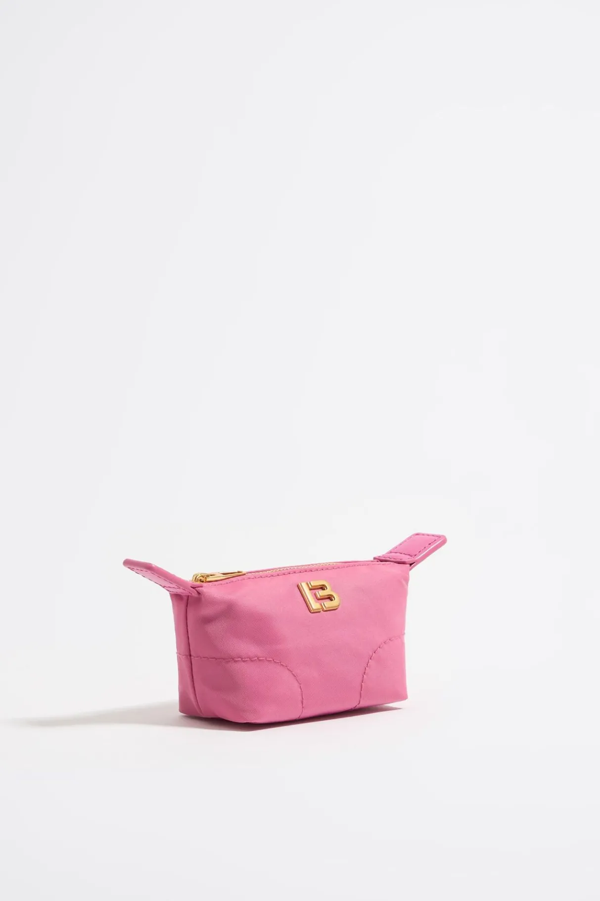 Mujer BIMBA Y LOLA Nylon<Monedero Trapecio Mini Nylon Fucsia