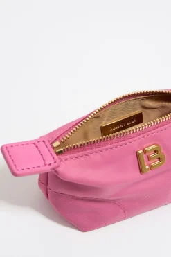 Mujer BIMBA Y LOLA Nylon<Monedero Trapecio Mini Nylon Fucsia