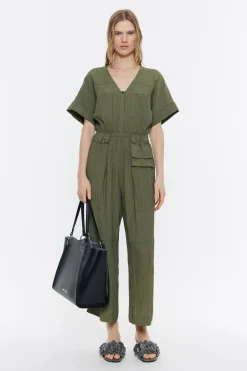 Mujer BIMBA Y LOLA Vestidos Y Monos<Mono Cargo Caqui