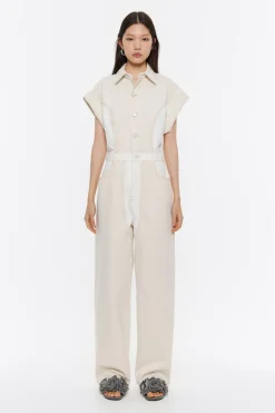 Mujer BIMBA Y LOLA Vestidos Y Monos<Mono Denim Cargo Bicolor