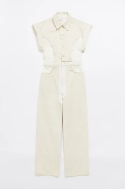 Mujer BIMBA Y LOLA Vestidos Y Monos<Mono Denim Cargo Bicolor