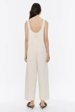 Mujer BIMBA Y LOLA Denim<Mono Denim Largo Crudo