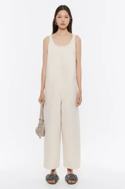 Mujer BIMBA Y LOLA Denim<Mono Denim Largo Crudo