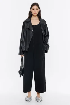 Mujer BIMBA Y LOLA Vestidos Y Monos<Mono Largo Denim Negro