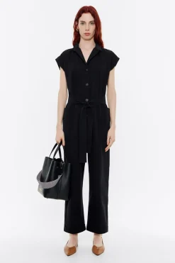 Mujer BIMBA Y LOLA Denim<Mono Oversize Denim Negro