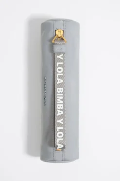 Mujer BIMBA Y LOLA Nylon<Neceser Estuche Cilindrico Nylon Lila Empolvado