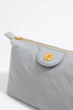 Mujer BIMBA Y LOLA Nylon<Neceser Trapecio Grande Nylon Lila Empolvado