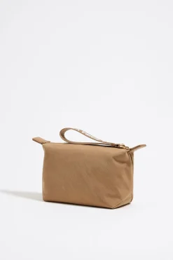 Mujer BIMBA Y LOLA Nylon<Neceser Trapecio Pequeno Nylon Tostado