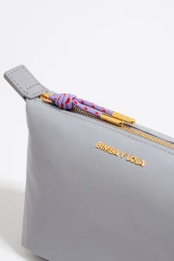 Mujer BIMBA Y LOLA Nylon<Neceser Trapecio Pequeno Nylon Lila Empolvado