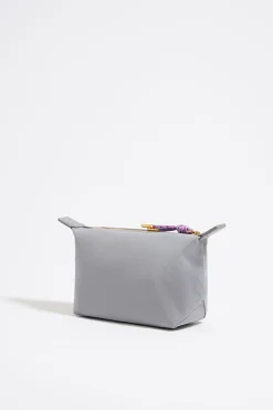 Mujer BIMBA Y LOLA Nylon<Neceser Trapecio Pequeno Nylon Lila Empolvado