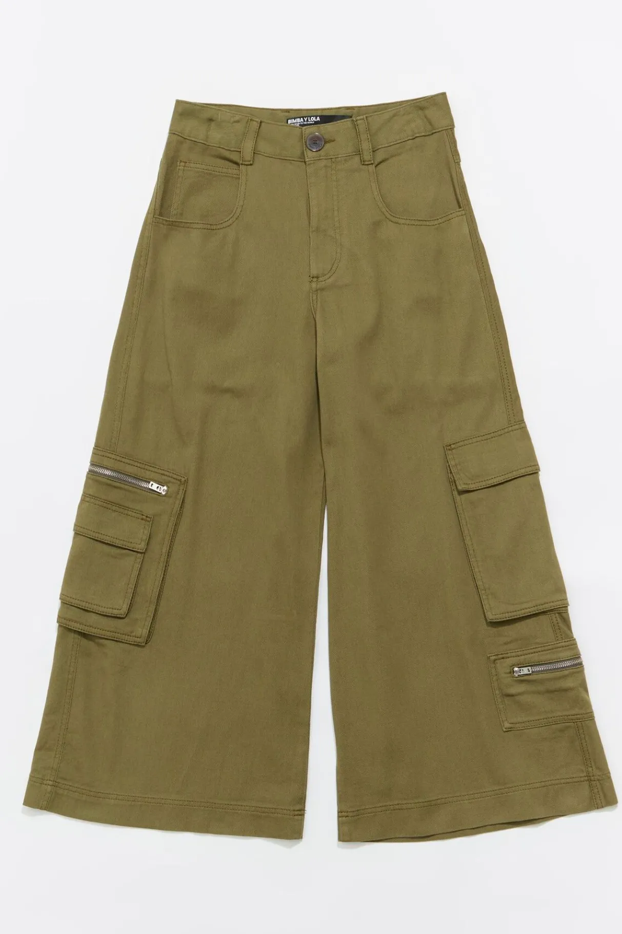 Mujer BIMBA Y LOLA Pantalones<Pantalon Cargo Caqui