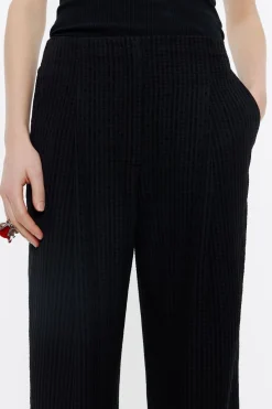 Mujer BIMBA Y LOLA Pantalones<Pantalon Carrot Pinzas Negro