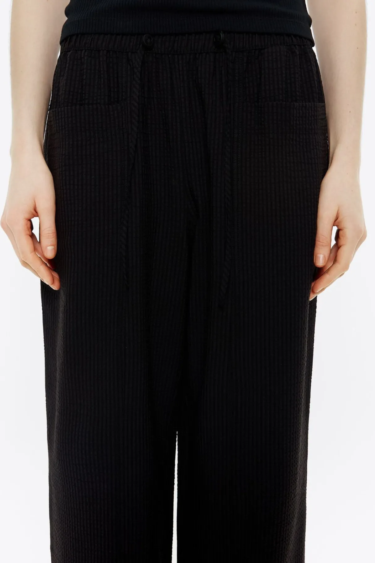 Mujer BIMBA Y LOLA Pantalones<Pantalon Jogger Algodon Negro