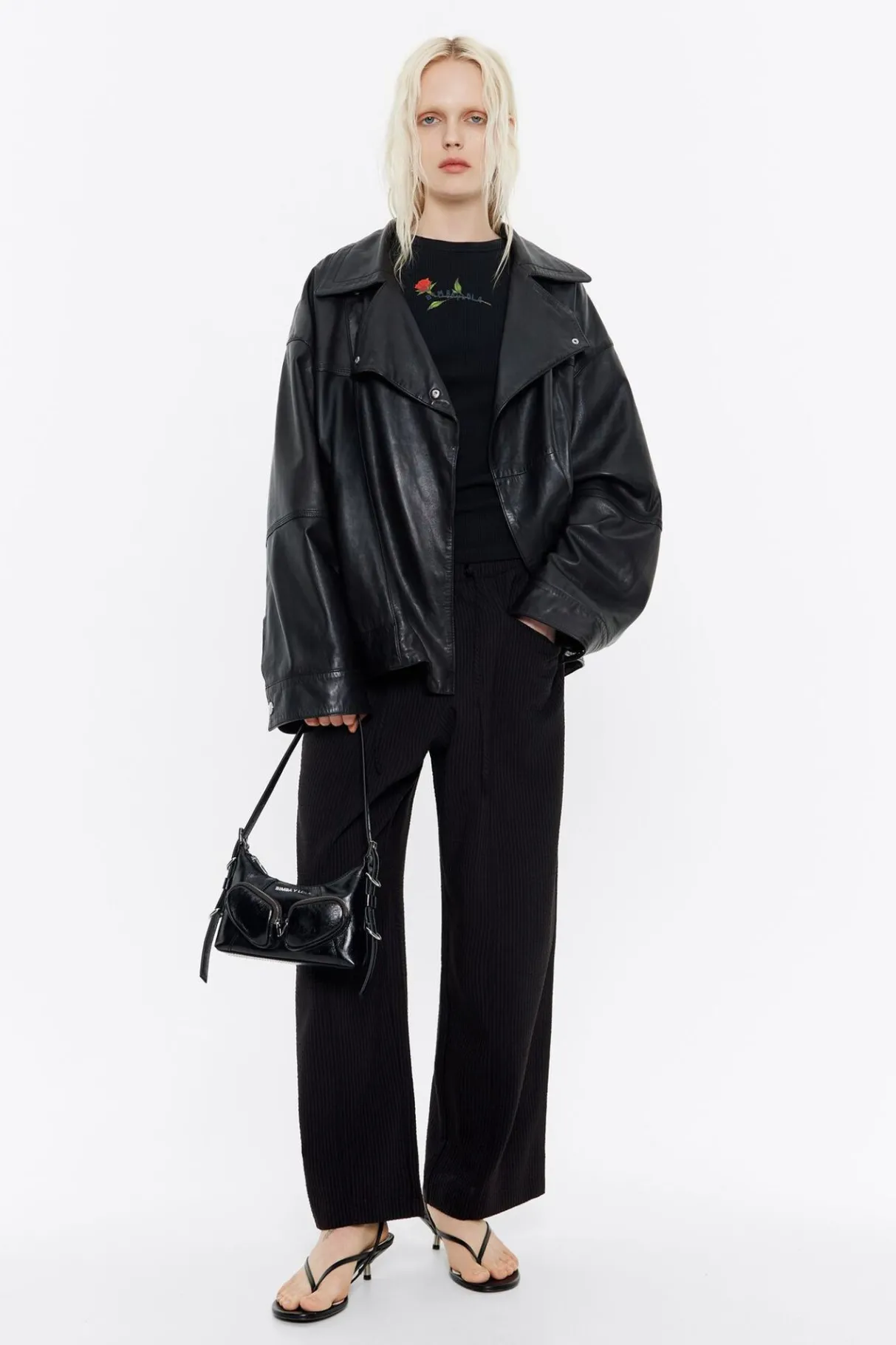 Mujer BIMBA Y LOLA Pantalones<Pantalon Jogger Algodon Negro