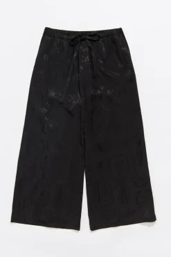 Mujer BIMBA Y LOLA Total Look<Pantalon Jogger Jacquard Mirrors Negro