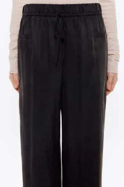 Mujer BIMBA Y LOLA Pantalones<Pantalon Jogger Tobillero Negro Lavado