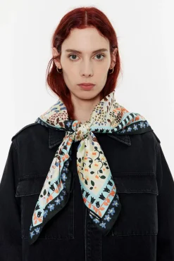 Mujer BIMBA Y LOLA Pañuelos<Panuelo Campanillas Blanco Roto