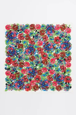 Mujer BIMBA Y LOLA Pañuelos<Panuelo Flores Rotulador Blanco