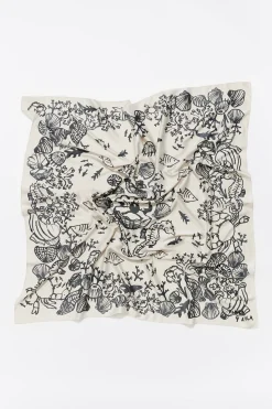 Mujer BIMBA Y LOLA Pañuelos<Panuelo Fondo Del Mar Antracita