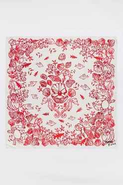 Mujer BIMBA Y LOLA Pañuelos<Panuelo Fondo Del Mar Rojo